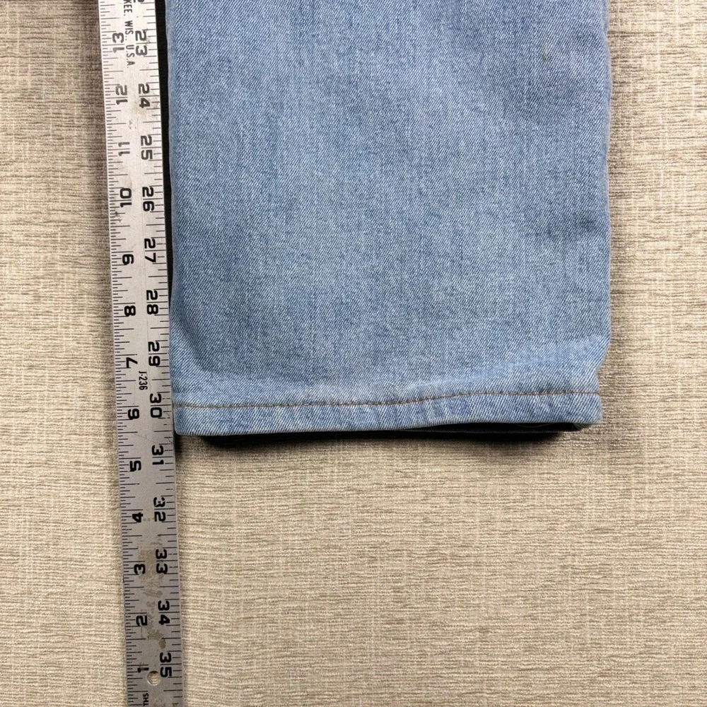 Levis 550 Mens 36x32 Heavy Distress Jeans Thigh Fade ** Vintage Style ** Denim